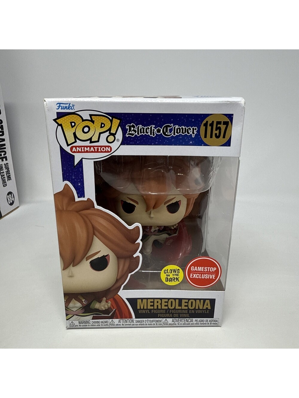 Funko Pop! Vinyl Black Clover Mereoleona 1157 GameStop Exclusive Glow